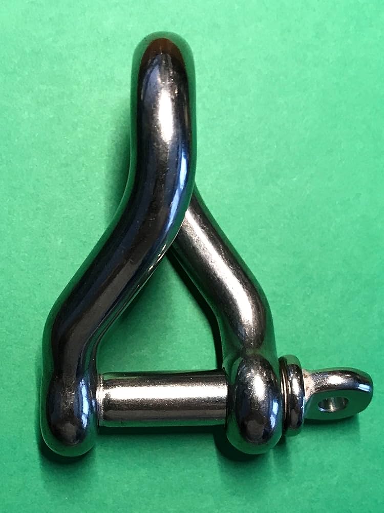 ロッセルダカラ50.4ミリ　F + + + Amazon.com: US STAINLESS Stainless Steel 316 Bow Shackle 1 1